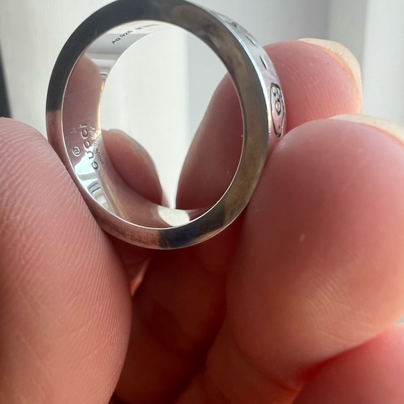 GUCCIGHOST RING IN SILVER - Picture 6 of 14